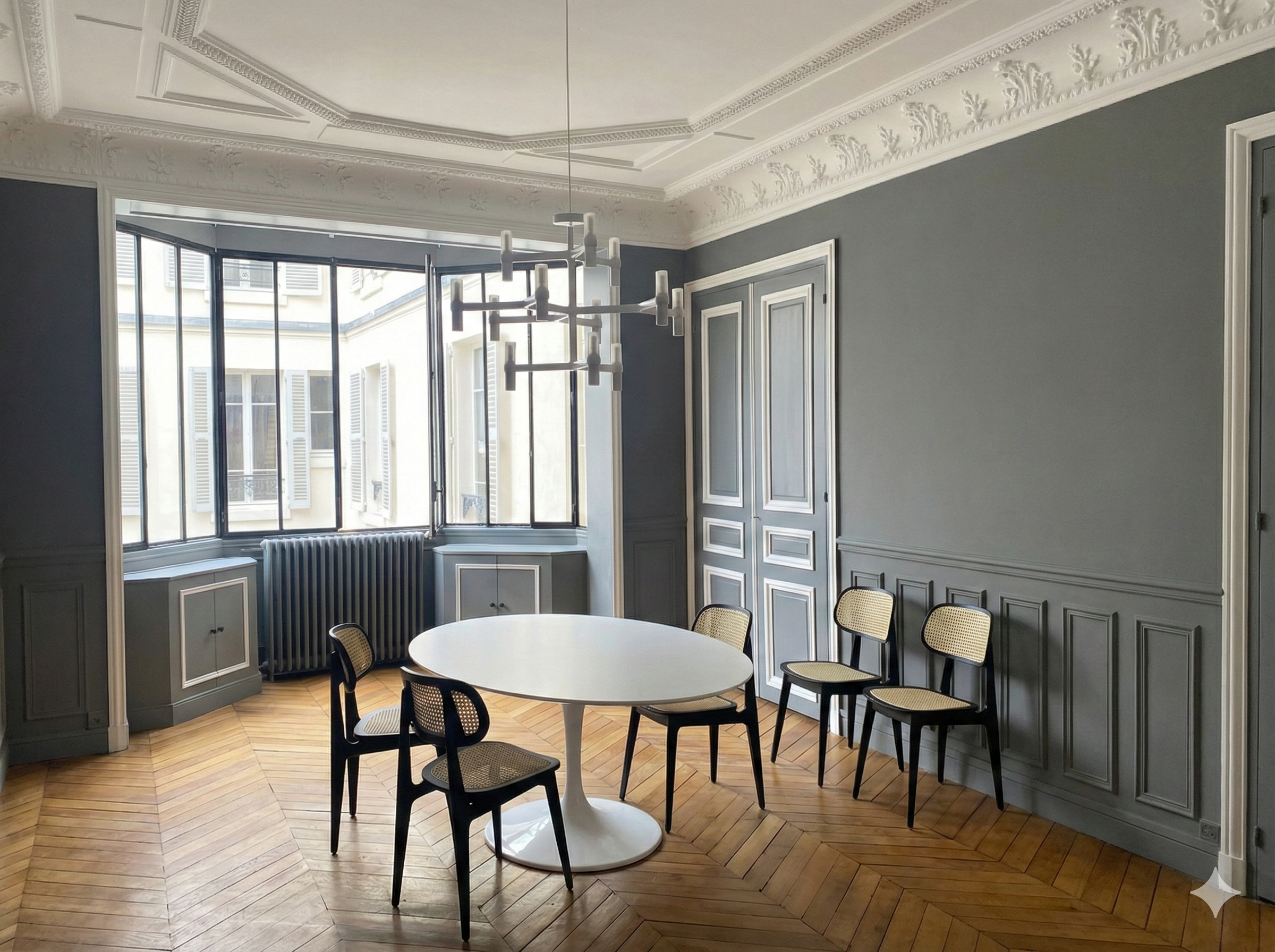 Salon / intérieur rénové — Hôtel Édouard 7